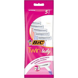 BIC Twin Lady Ladies Shaver Pack of 5 - McGrocer