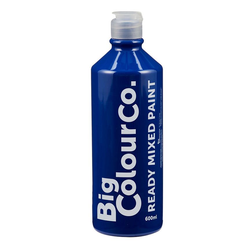 Big Colour Co Blue Readymix Paint 600Ml