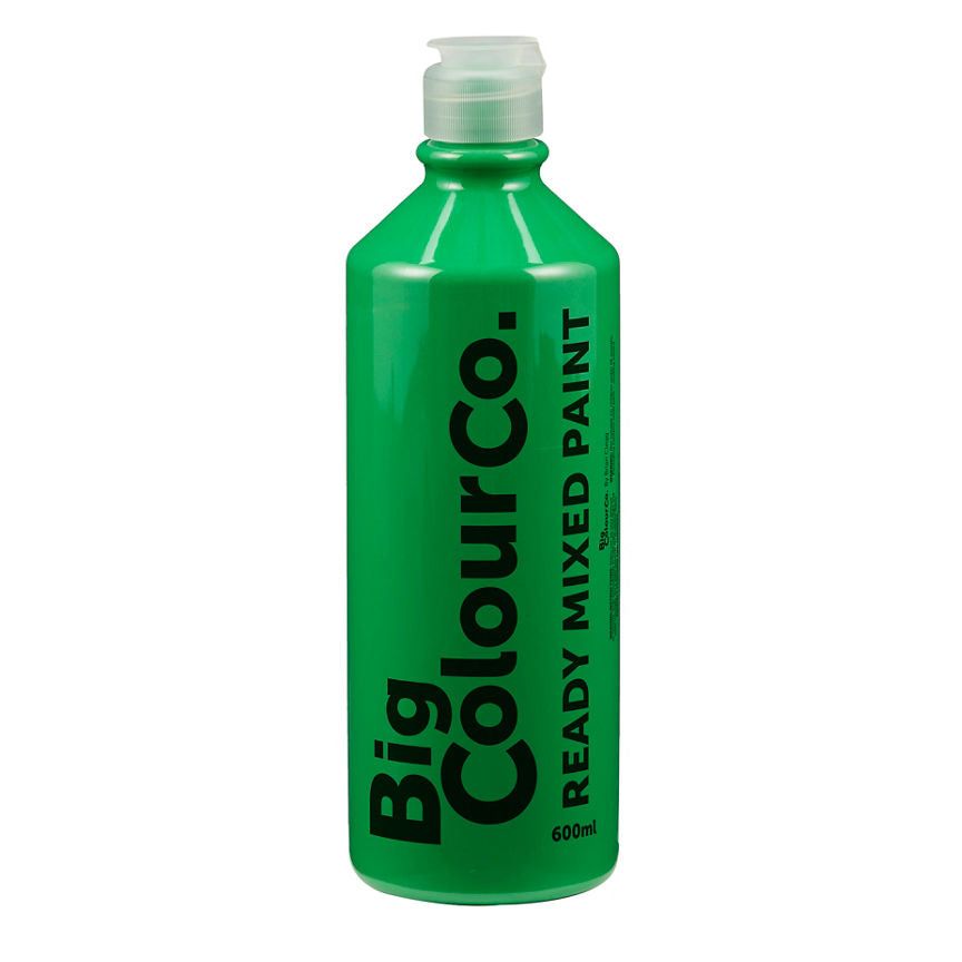 Big Colour Co Green Readymix Paint 600Ml