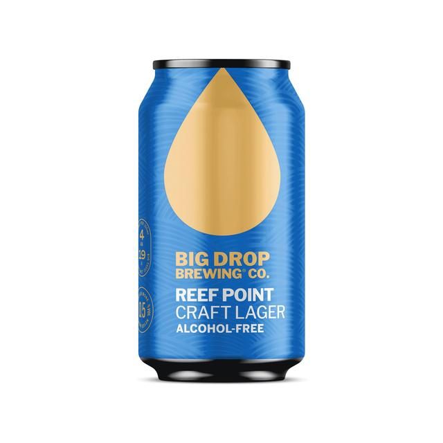 Big Drop Reef Point Alcohol Free Craft Lager   330ml