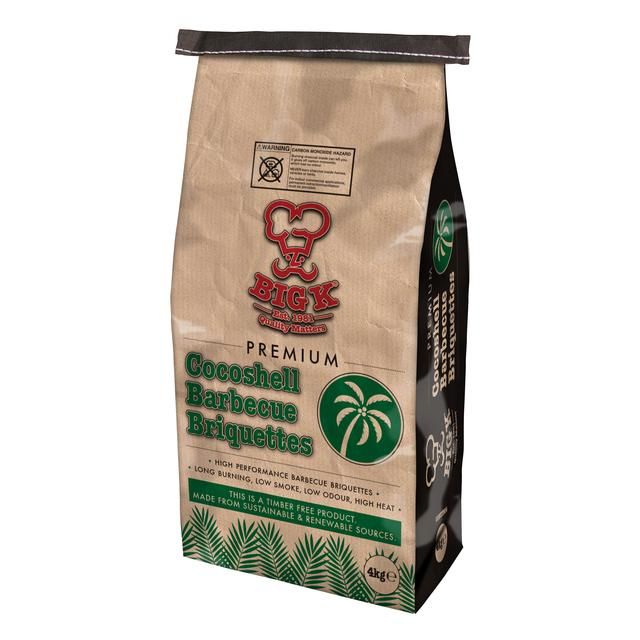 Big K Coconut Shell Briquettes   4kg