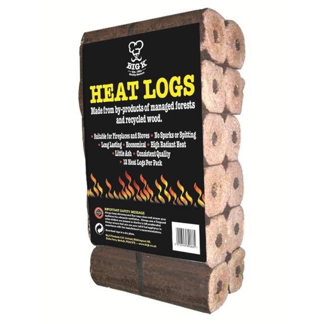 Big K Heat Logs   12 per pack