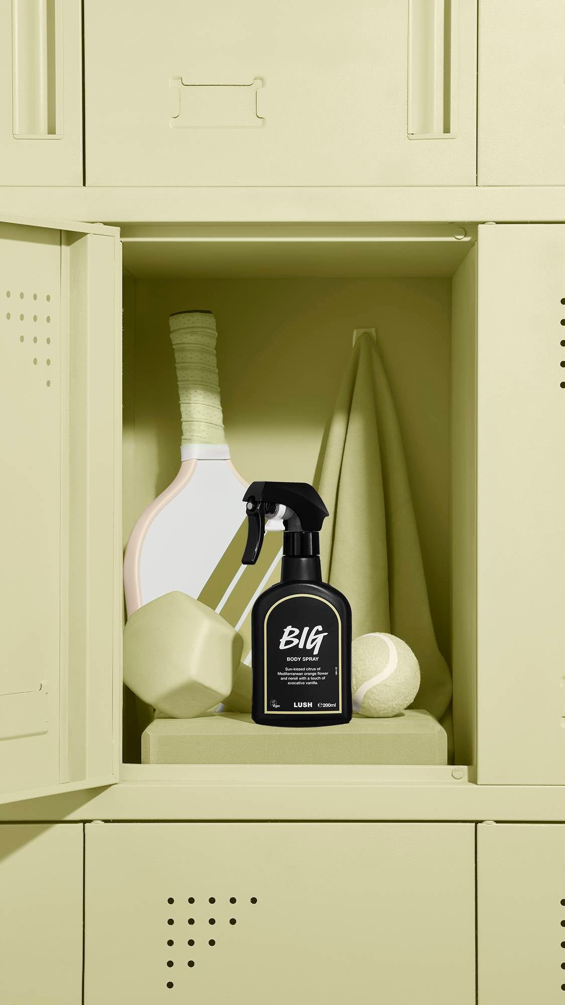 Lush Big Body Spray, imported from the UK