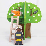 Bigjigs Rail Fire Station Train Set - McGrocer