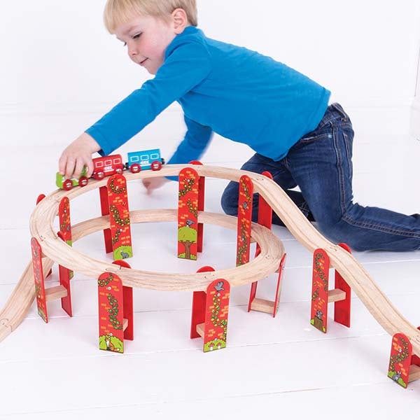 Bigjigs Rail High Level Expansion Set