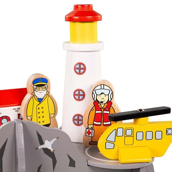 Σήραγγα 4 κατευθύνσεων Bigjigs Rail Lighthouse - McGrocer