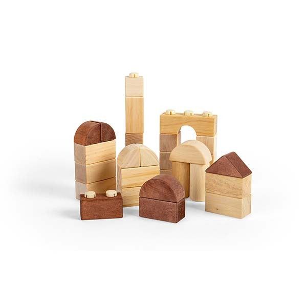 Bigjigs Toys Clicking Wooden Blocks