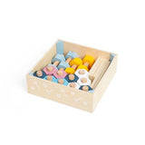 Bigjigs Toys Crate of Woden Nuts and Bolts