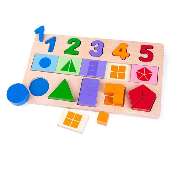 Bigjigs Toys Fractions Puzzle