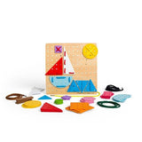 Bigjigs Toys Geometric Lace-A-Shape Toy