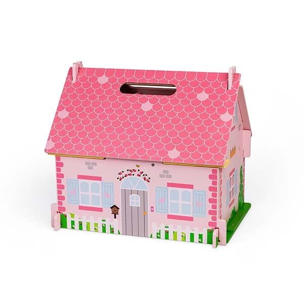 Bigjigs Toys Heritage Blossom Cottage Dolls House