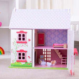 Bigjigs Toys Heritage Rose Cottage Dolls House