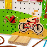 Bigjigs Toys House Παιχνίδι σε σχήμα δαντέλας - McGrocer