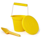 Bigjigs Toys Silicone Beach Toy Bundle - Honey Yellow