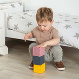 Bigjigs Toys Silicone Sensory Stacking Cubes