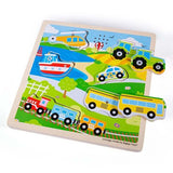 Bigjigs Toys Transport Sound Puzzle