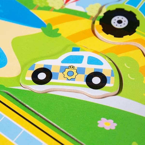 Bigjigs Toys Transport Sound Puzzle