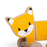 Bigjigs Toys Wooden Fox Pull Along Toy