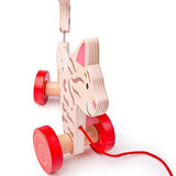 Bigjigs Toys Wooden Pull Along Cat Toy