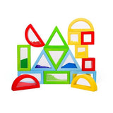 Bigjigs Toys Wooden Rainbow Sensory Shapes Toy