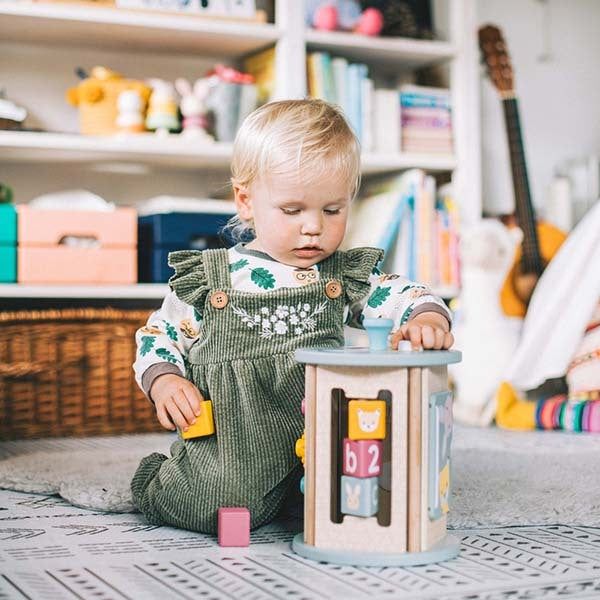 Bigjigs Toys Wooden Rolling Activity Centre