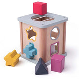 Bigjigs Toys Wooden Shape Sorter