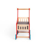 Bigjigs Toys Wooden Shopping Trolley Toy