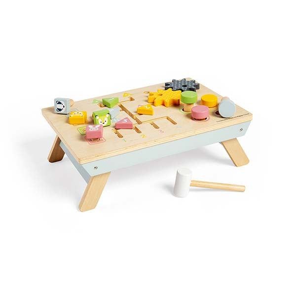 Bigjigs Toys Wooden Table Top Activity Bench