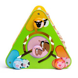 Bigjigs Toys Wooden Triangle Activity Centre