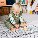 Bigjigs Toys Παζλ με Σχήματα Ζώων Woodland - McGrocer