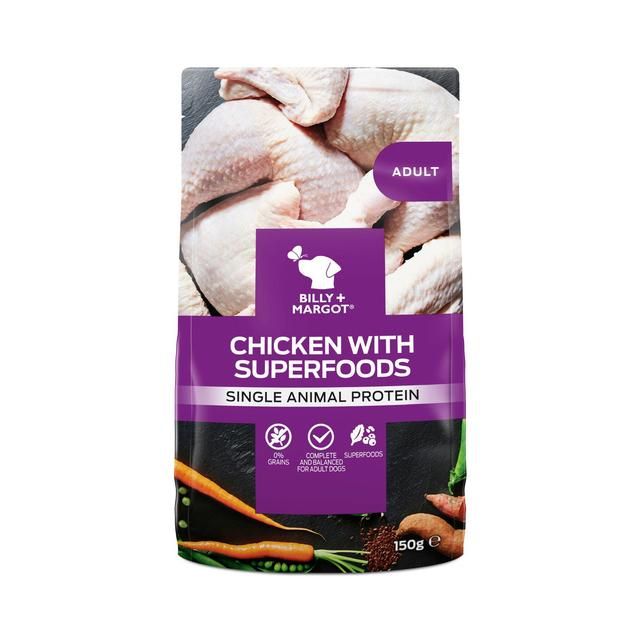 Billy + Margot Chicken with Superfoods Wet Pouch   150g