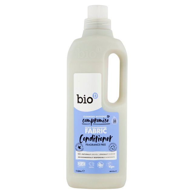 Bio-D Fragrance Free Fabric Conditioner   1L