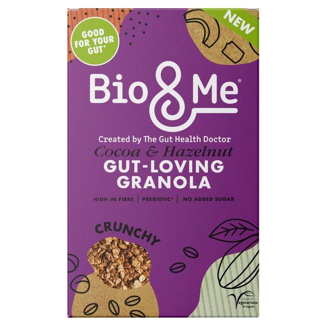 Bio&Me Cocoa & Hazelnut Gut-Loving Prebiotic Granola