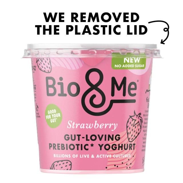 Bio&Me Strawberry Gut-Loving Prebiotic Yoghurt   350g