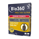 Bio360 Pro-100 Ultra Capsules from Natures Aid   30 per pack