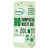 BioBag 20L Compostable Bin Liners   20 per pack