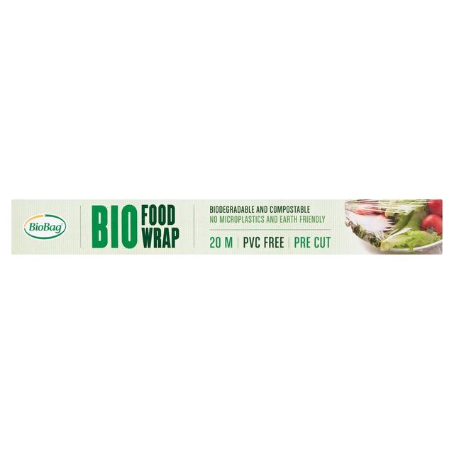 Biobag Pre Cut Compostable Cling Film 20m