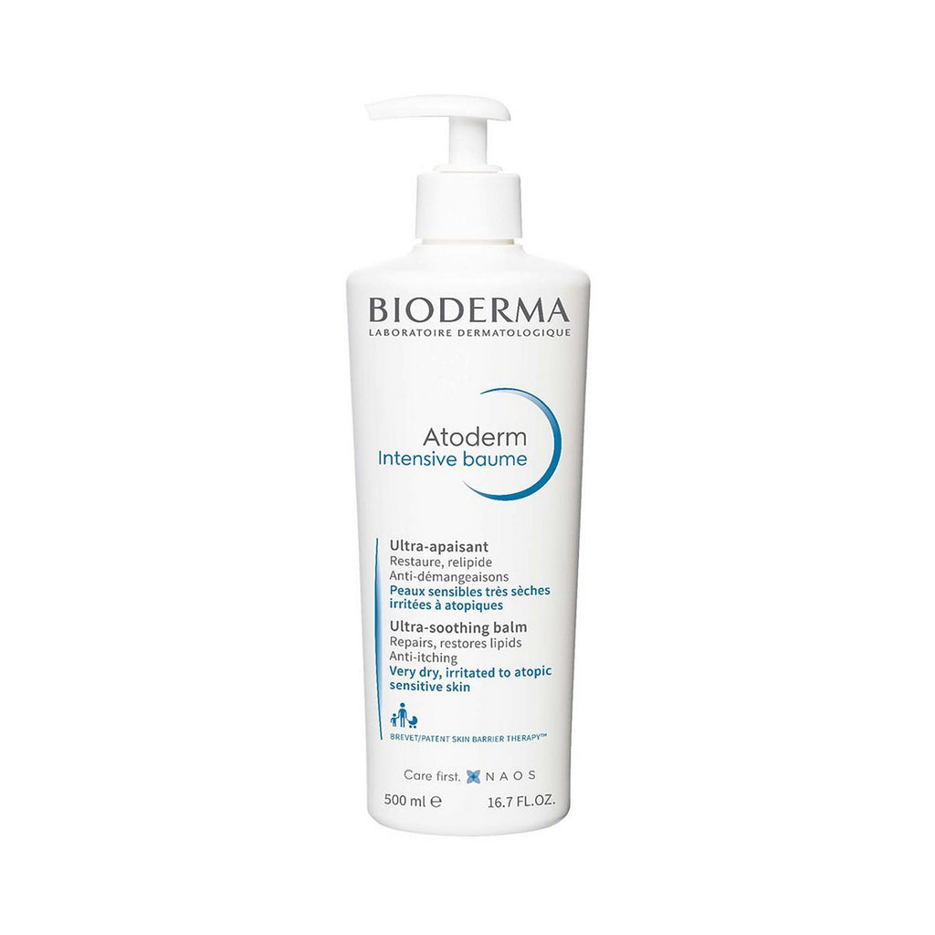 Bioderma Atoderm Ultra-Soothing Emollient Cream, For Very Dry, Itchy To Eczema-Prone Skin 500ml