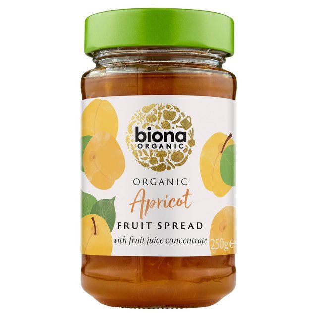 Biona Organic Apricot Fruit Spread   250g - McGrocer