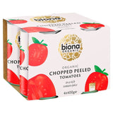 Biona Organic Chopped Tomatoes   4 x 400g