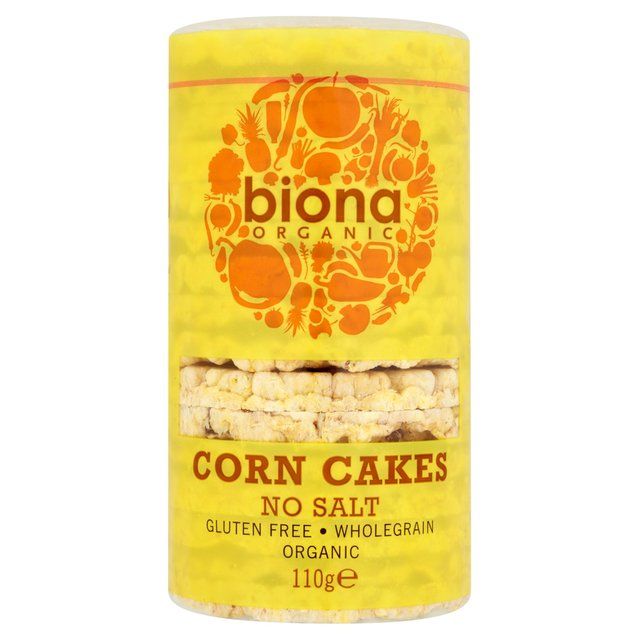 Biona Organic Corn Cakes No Salt