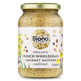 Biona Organic French Wholegrain Mustard   200g