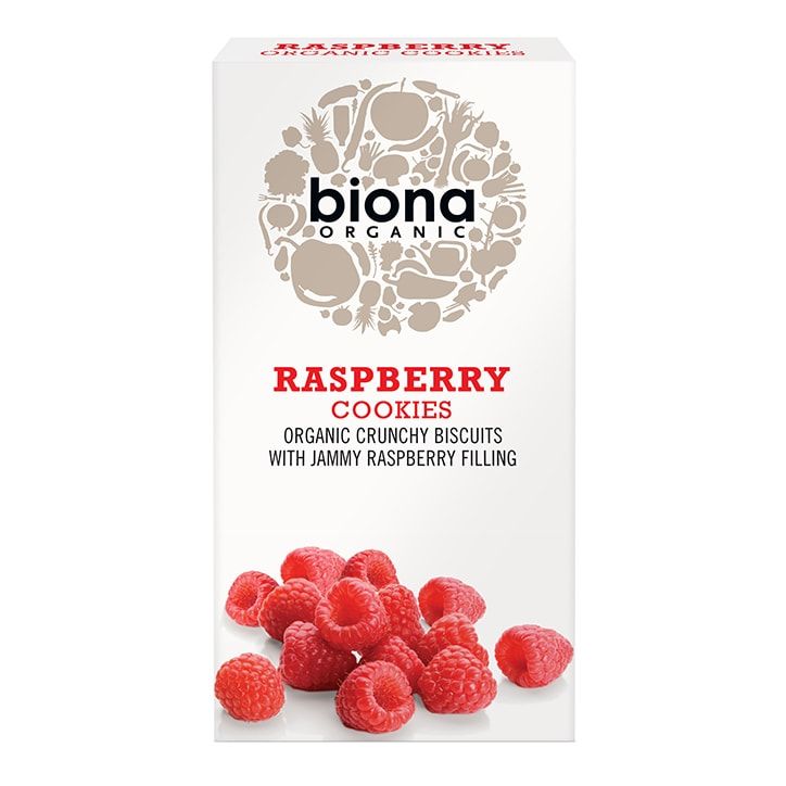 Biona Organic Raspberry Filled Cookies 175g