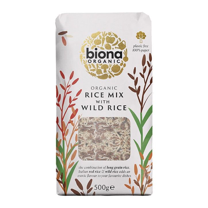 Biona Organic Rice Mix With Wild Rice 500g