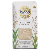 Biona Organic Risotto Rice Wholegrain   500g