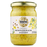 Biona Organic Wholegrain Mustard   200g