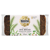 Biona Organic Yeast Free Vitality Rye Bread with Sprouted Seeds   500g