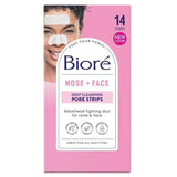 Bioré Deep Cleansing Pore Strips 7 Nose & 7 Face Strips