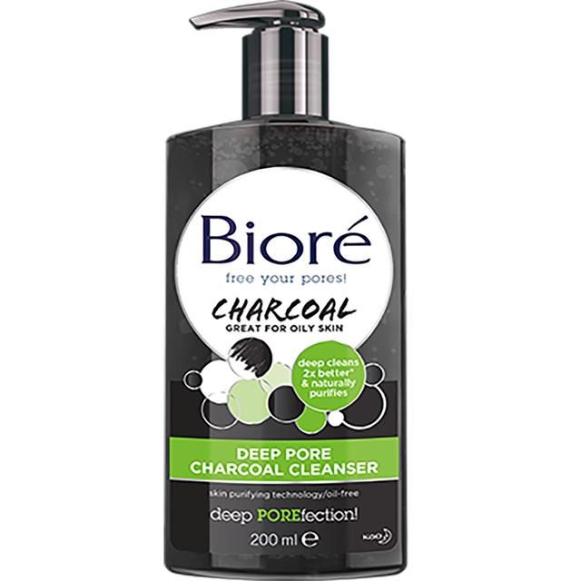 Biore Charcoal Pore Cleanser   200ml