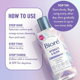 Biore Dewy Hydration Gentle Exfoliating Toner for Normal to Dry Skin   235ml - McGrocer